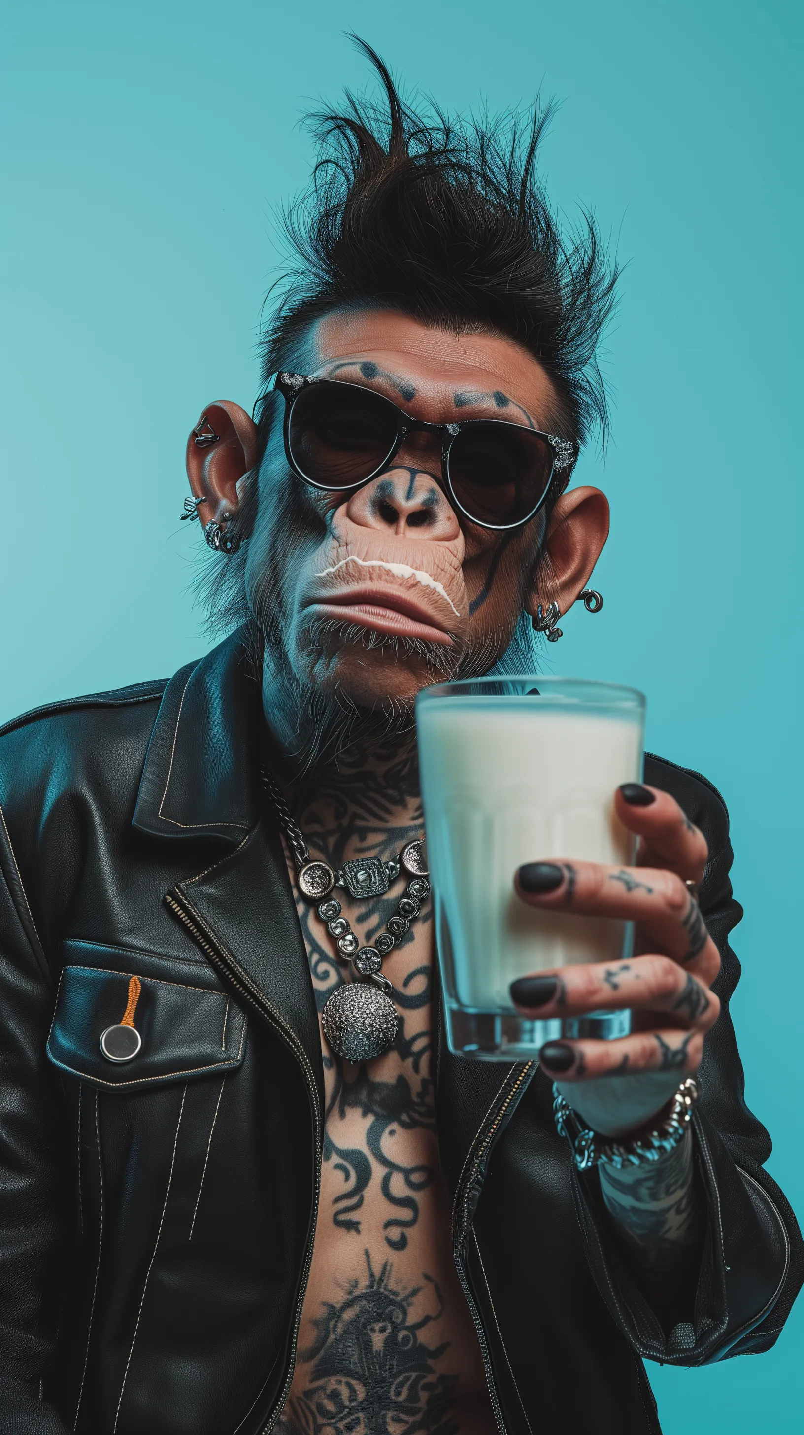 Monkey gold branded drinking milk 1